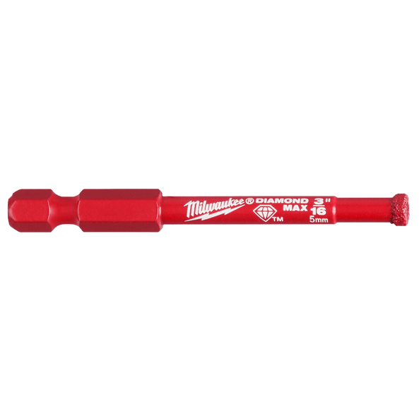 Milwaukee Hole Saw 5mm Diamond 1/4" Hex