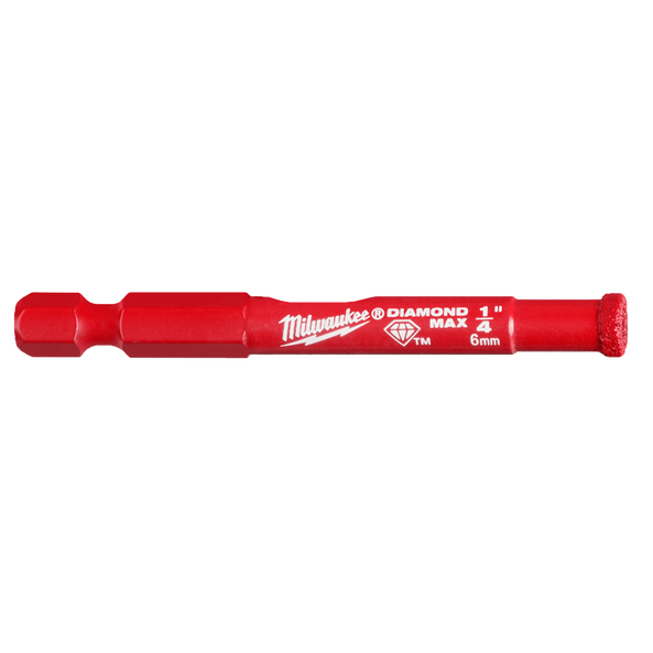 Milwaukee Hole Saw 6mm Diamond 1/4" Hex