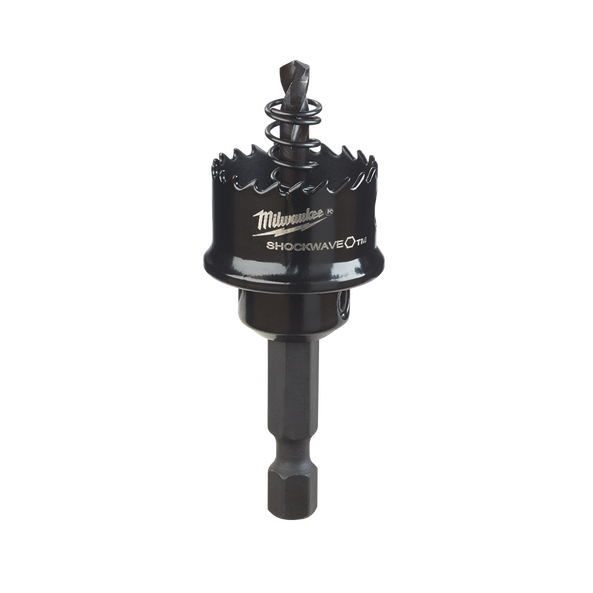 Milwaukee Hole Saw 22mm Thin Wall BiMetal 8TPI +1/4" Hex Shank