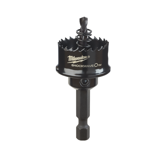Milwaukee Hole Saw 25mm Thin Wall BiMetal 8TPI +1/4" Hex Shank