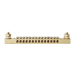 Teubel Earth bar 14 way two stud 6mm