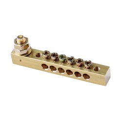 Teubel Earth bar 8 way one stud 6mm