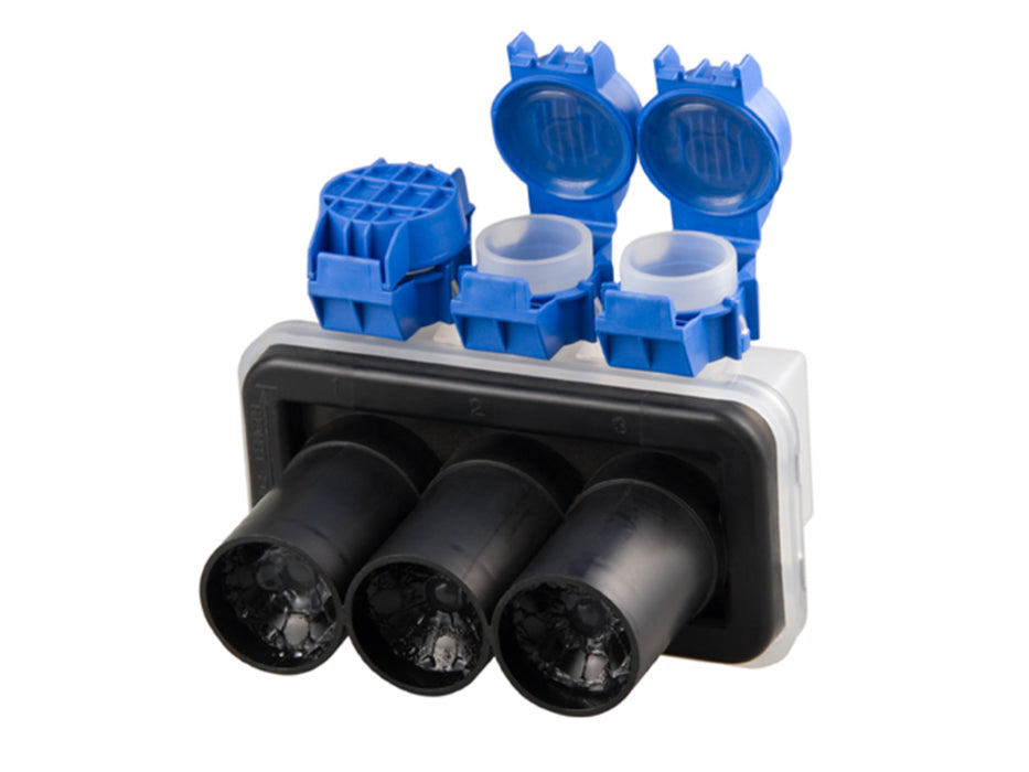 Raychem GELPORT 8-PORT 16-250MM2 SUBMERS BLUE