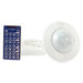 Orbis Sensor PIR Flush 360 x 7mtrs 1 Relay (Remote Additional)