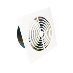 Manrose 150mm Low Profile Squaregrill White Bagged Simx