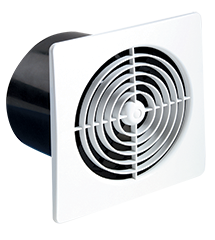 Manrose XFLP150SS LOW PROF SQ CEILING FAN STD Simx