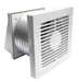 Manrose 150mm THROUGH WALL FAN KIT XP150T 87 l/s TI Simx
