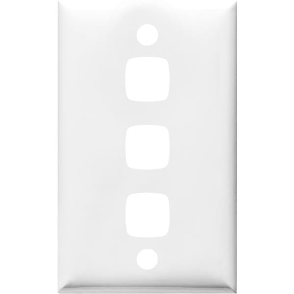 Legrand HPM Standard plate 3 gang