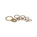 Firstflex 20mm BRASS EARTH TAG 20.0mm x M6.5mm