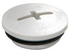 Wiska Polyamide Stop End, M25, 8mm, Grey, IP68