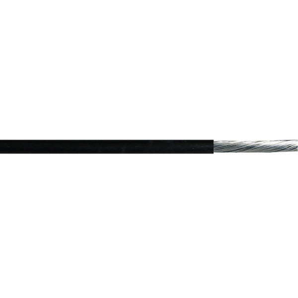 Firstflex 6.0mm appliance wire tin black