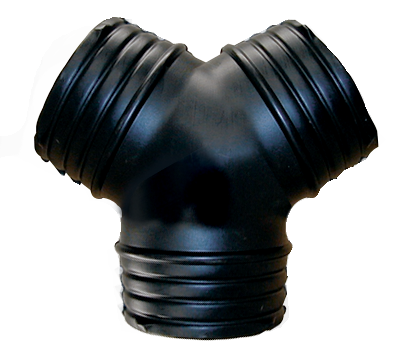 Simx 150 X 150 X 150mm Y Branch Nude Plastic