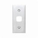 Legrand HPM  SWITCH PLATE 1 GANG WHITE