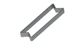 Staffy  Toe board alloy foldable (1220mm x 2m) - 1 per pack
