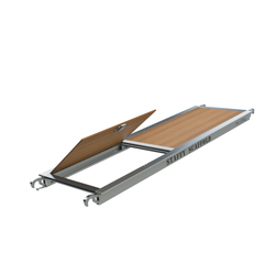 Staffy  Platform with hatch ply-alloy 610mm x 3m - 1 per pack