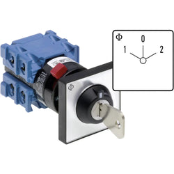 K&N 2 pos key switch with key out in all pos