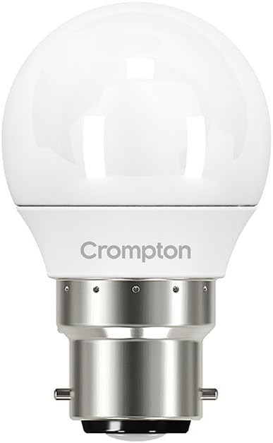 Crompton LED Fancy Round 3.4W, 3000K, E14 Frosted