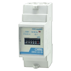 Orbis Kilowatt hour meter 1P 32A