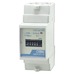 Orbis Kilowatt hour meter 1P 65A