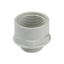 Wiska Adaptor to change Pg product to metric type, grey