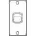 Legrand HPM Single gang 10A arch White