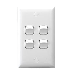 Legrand HPM Four gang 10A