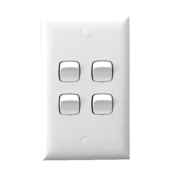 Legrand HPM Four gang 10A