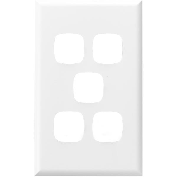 Legrand HPM Standard plate 5 gang