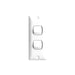 Legrand HPM  SWITCH ARCH 2 GANG  A770/2