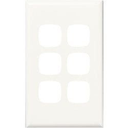 Legrand HPM Standard plate 6 gang
