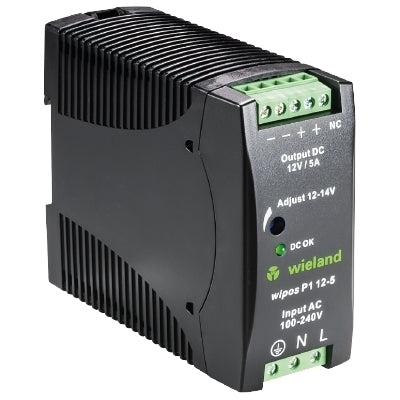 Wieland Power Supply - 230V/12Vdc - 5A (60W)