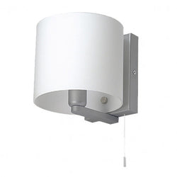 SUPERLUX WALLLIGHT WHITE CYL. SWITCHED