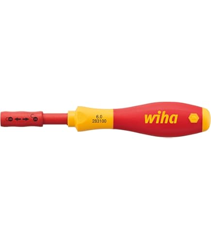 Wiha Screwdriver Handle SlimVario includes Bit Holder 2831-00