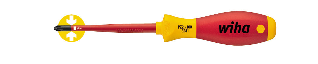 Wiha Screwdriver pozi slim 1X80