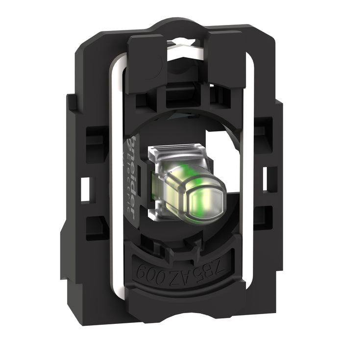 Schneider Pilot Light LED Complete Body/Light Block Assembly 24V White ZB5AVB1