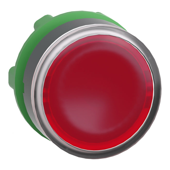 Schneider Pushbutton LED ill flu Red ZB5AW343