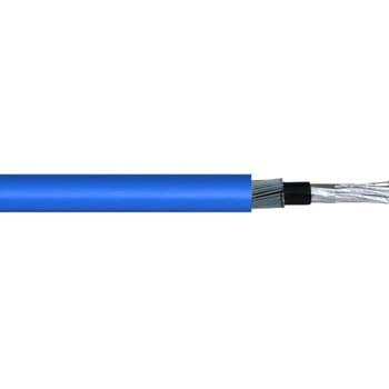 Firstflex 4 PAIR x 0.5mm SPVC SWA OVERALL FOIL SCREEN BLUE Cable
