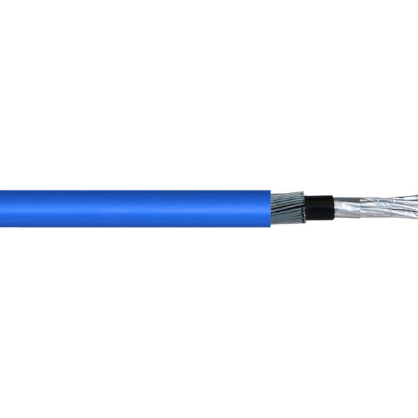 Firstflex 6 PAIR x 0.5mm SPVC SWA OVERALL & INDIVIDUAL FOIL SCREEN BLU