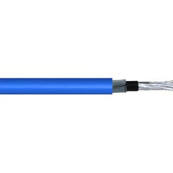 Firstflex 10 PAIR x 0.5mm SPVC SWA OVERALL FOIL SCREEN BLUE Cable