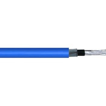 Firstflex 10 PAIR x 0.5mm SPVC SWA OVERALL FOIL SCREEN BLUE Cable