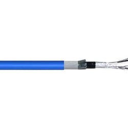 Firstflex 2 PAIR x 1.5mm SPVC SWA OVERALL FOIL SCREEN BLUE