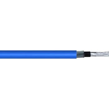 Firstflex 4 PAIR x 1.5mm SPVC SWA OVERALL FOIL SCREEN BLUE Cable