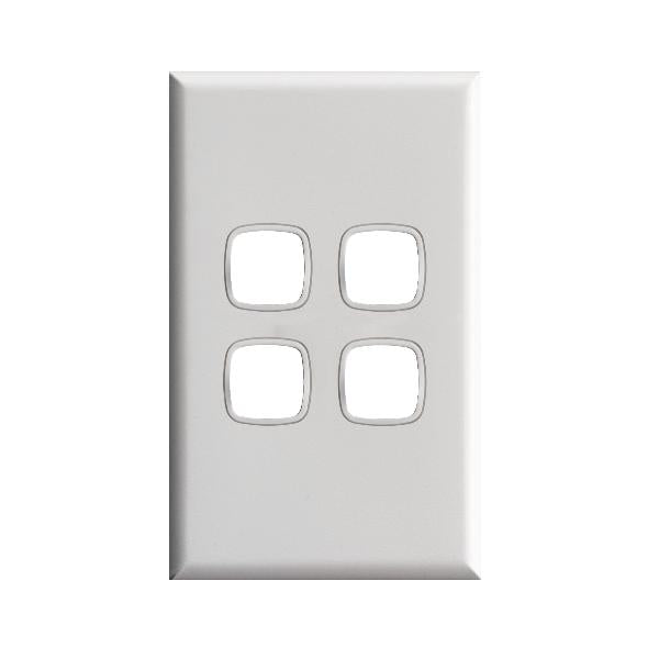 Legrand HPM Grid & plate only 4 gang WE