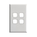 Legrand HPM Grid & plate only 4 gang WE