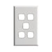 Legrand HPM Grid & plate only 5 gang White