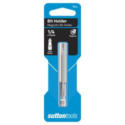 SUTTON PWR BIT MAG HOLD 1/4X75 CARD1