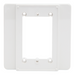 Pdl Conversion plate 2 gang White
