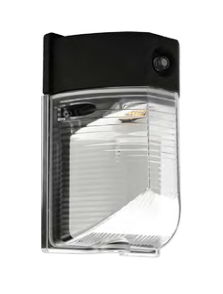 Glight LED SECURITY LIGHT 18W 3000K IP54 BLACK WITH DAYLIGHT SENSOR
