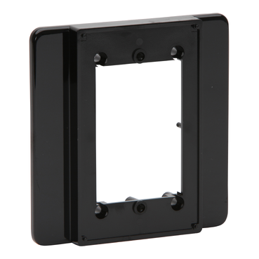 Pdl Conversion plate 2 gang Black
