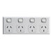 Legrand HPM Four outlet 10A horizontal Whi